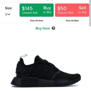 Adidas NMD mint glow